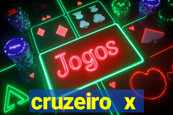 cruzeiro x corinthians palpite